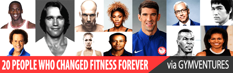 19 People Who Changed Fitness Forever