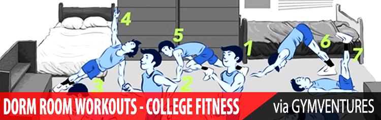 Effective Dorm Room Workouts (& What Equipment You'll Need)