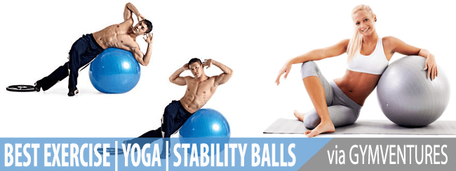 10 Best Exercise Balls for Yoga & Stability Sessions
