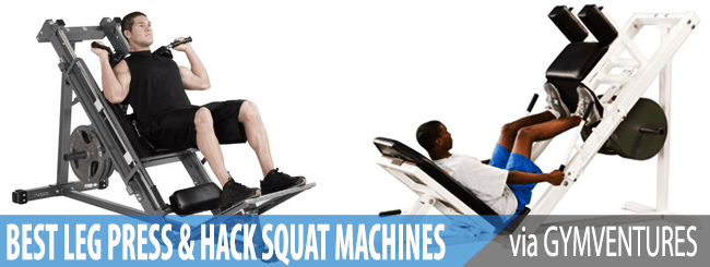 5 Best Leg Press & Hack Squat Machines