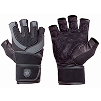 Harbinger 1250 Training Grip Wrist Wrap Gloves