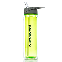 Nutrawork Insulated Plastic Water Bottle