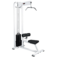 York St Lat Pulldown With 300 Lb. Weight Stack